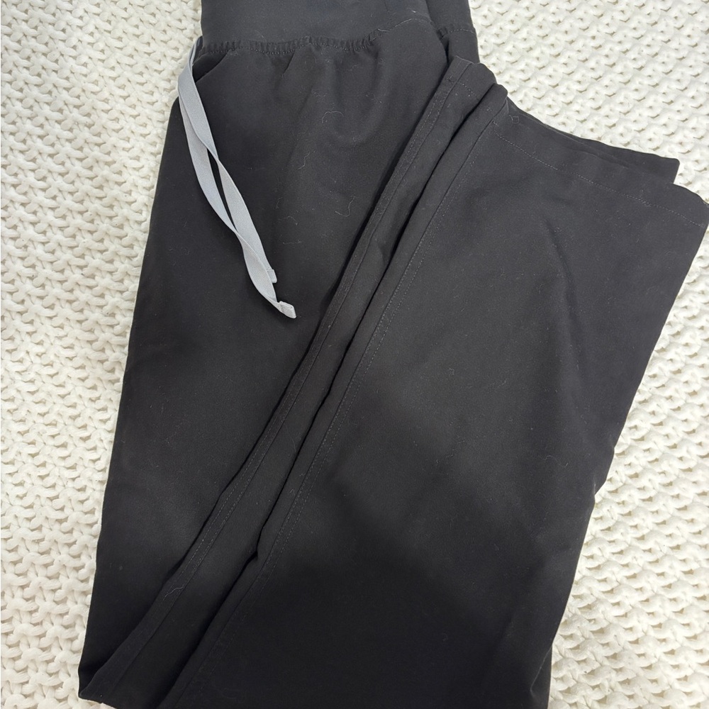Figs Livingston Scrub Pants - Black